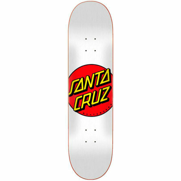 Tabla SANTA CRUZ Classic Dot White 8"