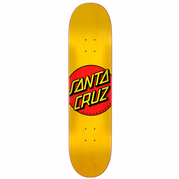 Tabla SANTA CRUZ Classic Dot Yellow 7.75"