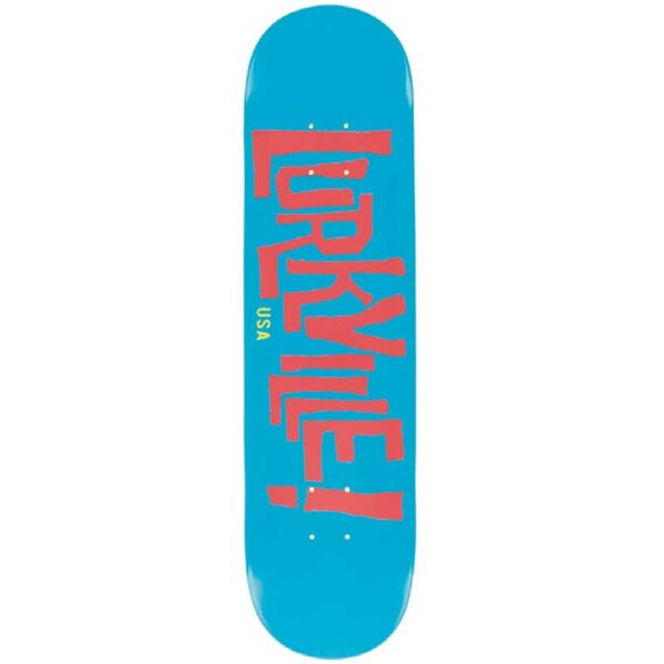 Tabla LURKVILLE Logo blue 8.125"