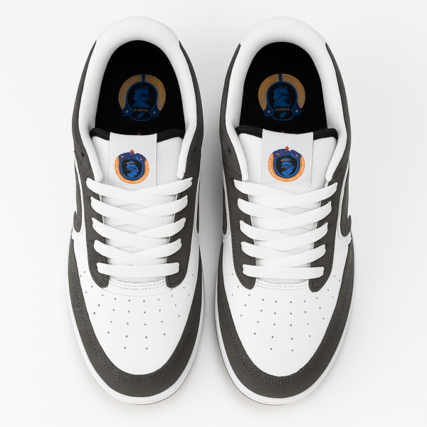 Zapatillas ETNIES The Aurelien Grey/White - Imagen 2