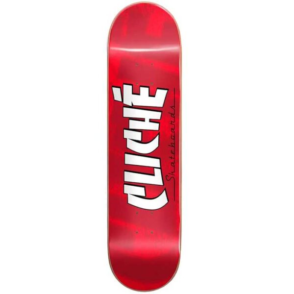 Tabla CLICHÉ Banco Red 8"