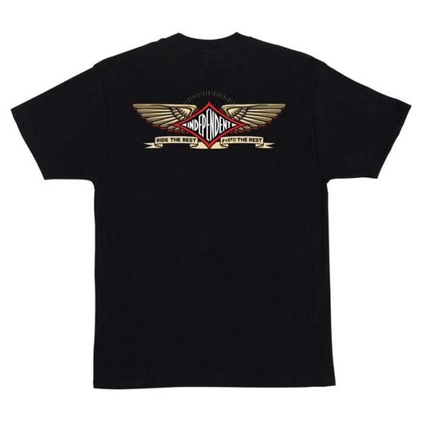 Camiseta INDEPENDENT Rtb Pilot Black - Imagen 2