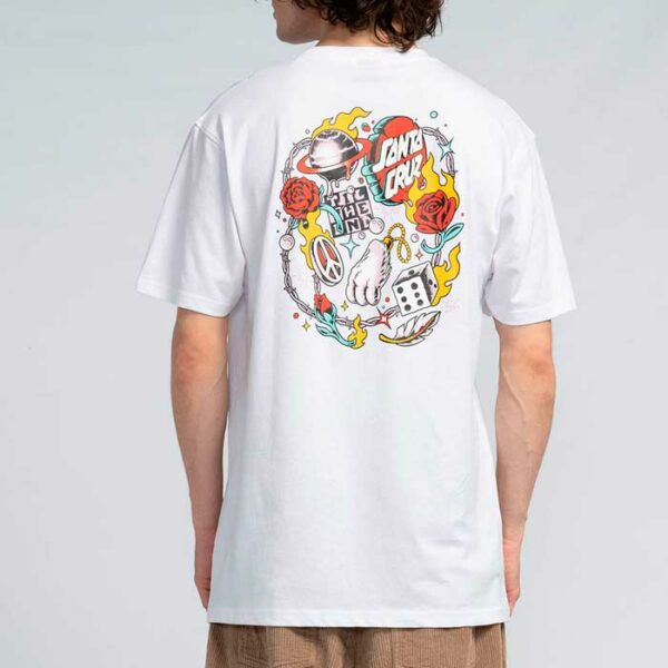 Camiseta SANTA CRUZ Lucky Day White