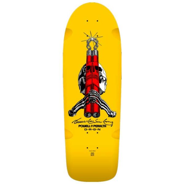 Tabla POWELL PERALTA Skull & Nunchucks Bruce Lee Collab 10"