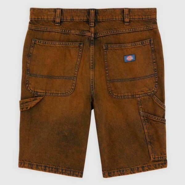 Pantalón Corto Garryville Denim Wash Brown - Imagen 4