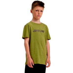 Camiseta SANTA CRUZ Screaming Grizzly Green Junior