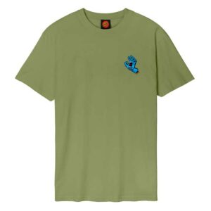 Camiseta SANTA CRUZ Screaming Hand Militari Green