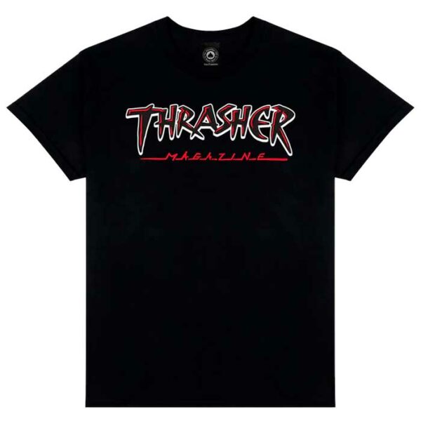 Camiseta THRASHER Slash Black