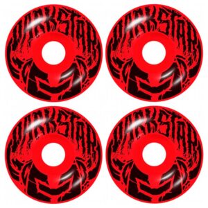 Ruedas DARKSTAR Wordmarks Red 99A/52mm