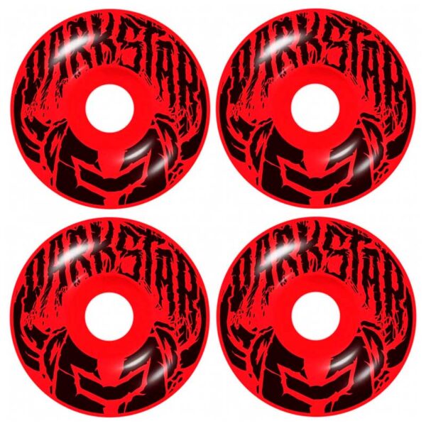 Ruedas DARKSTAR Wordmarks Red 99A/52mm