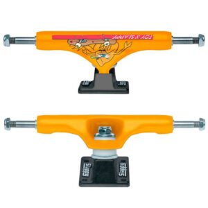 Ejes SLAPPY X TOY MACHINE Hollow Lights Orange/Black 8.0"