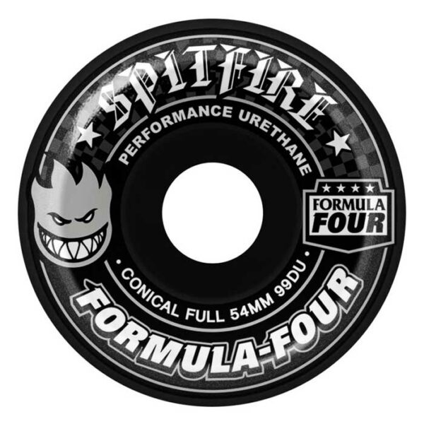 Ruedas SPITFIRE F4 Conical Full Black 99A/54mm