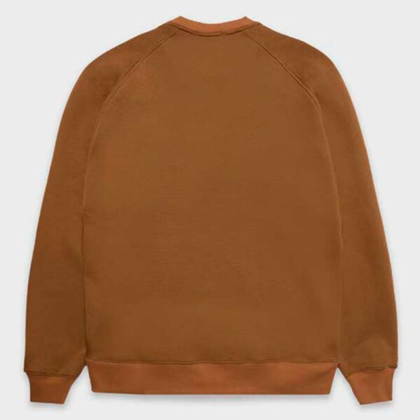 Sudadera CATERPILLAR Embroidery Crewneck Brown - Imagen 2