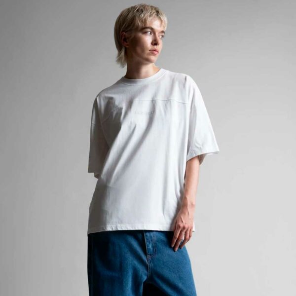 Camiseta WASTED PARIS Boxi Switchblade White - Imagen 2