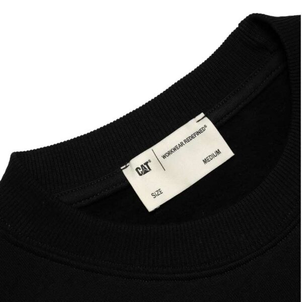 Sudadera CATERPILLAR Illinois Work Crewneck Black - Imagen 3