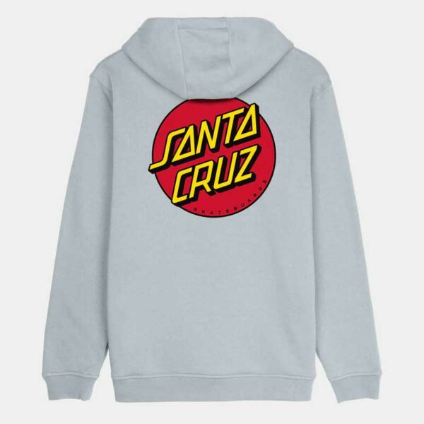 Sudadera SANTA CRUZ Classic Dot Grey - Imagen 2