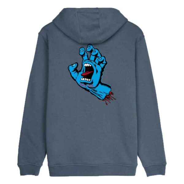 Sudadera SANTA CRUZ Screaming Hand Charcoal - Imagen 2