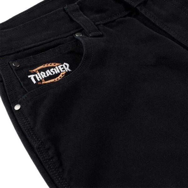 Pantalón THRASHER X DICKIES Black - Imagen 2