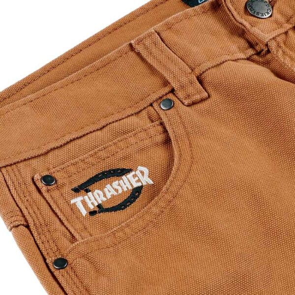 Pantalón THRASHER X DICKIES Brown - Imagen 2