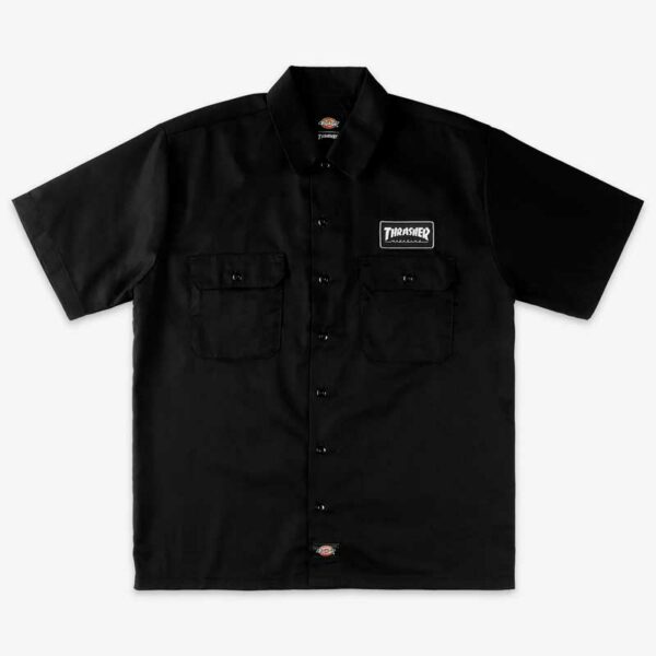 Camisa THRASHER X DICKIES Black
