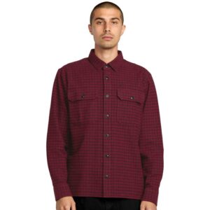 Camisa VOLCOM Augustone Merlot