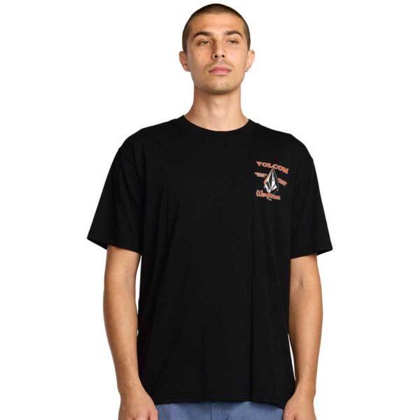 Camiseta VOLCOM Enamel Black - Imagen 2