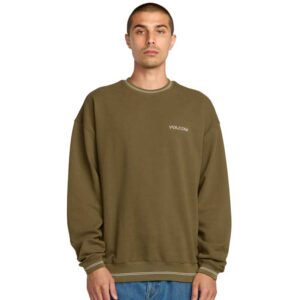 Sudadera VOLCOM K-Stone Crew Olive