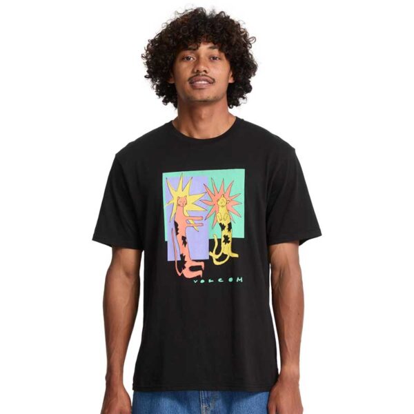 Camiseta VOLCOM Longo Cats Black