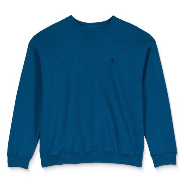 Sudadera VOLCOM Single Stone Crew Blue - Imagen 3
