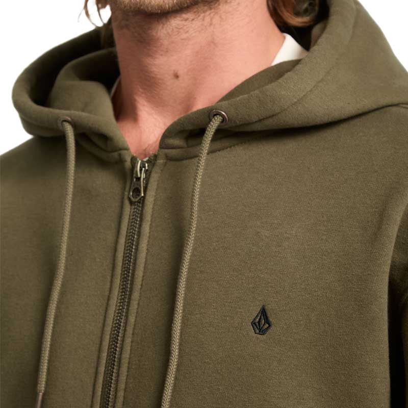 Sudadera VOLCOM Single Stone Olive - Imagen 4