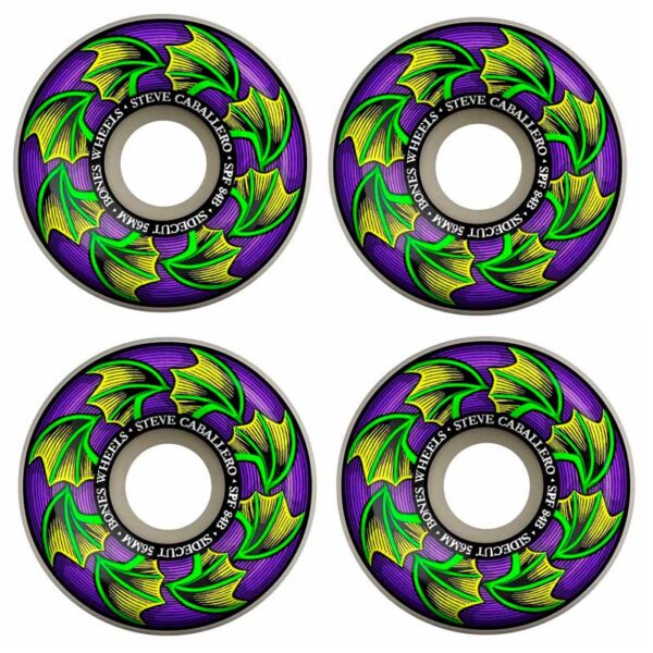 Ruedas BONES SPF Caballero Bat Wings Sidecuts 84B/56mm