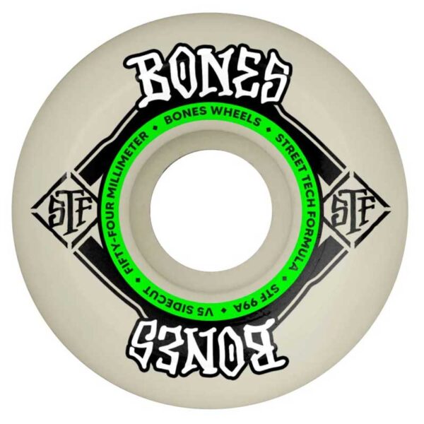 Ruedas BONES STF Sidecut V5 99A/54mm - Imagen 2