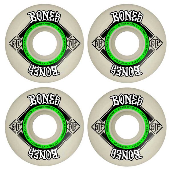 Ruedas BONES STF Sidecut V5 99A/54mm