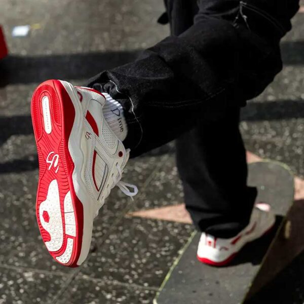 Zapatillas ÉS TJ Rogers White/Red - Imagen 5