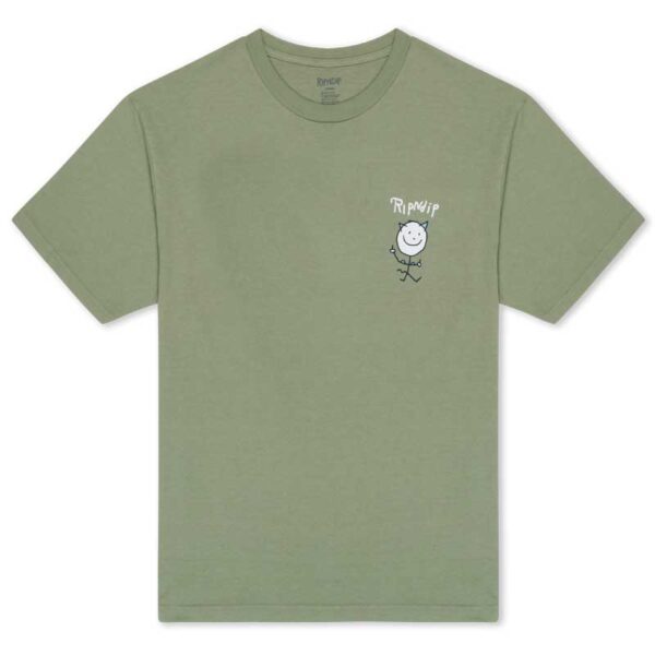 Camiseta RIPNDIP Nerman Rockwell Dusty Olive - Imagen 2
